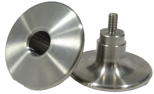 Stainless steel button