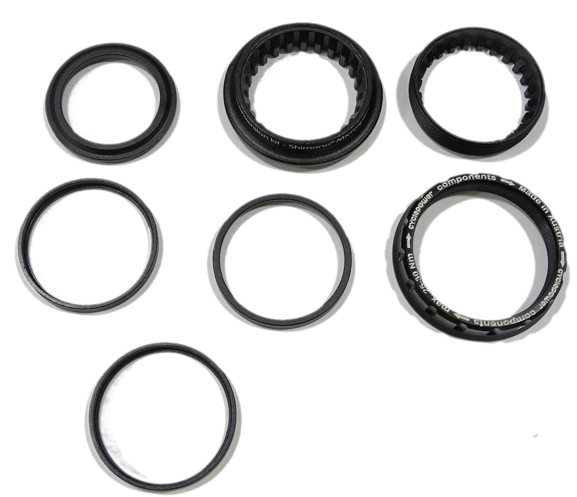 Kit de conversão de velocidade única para o corpo do freehub Shimano® Microspline