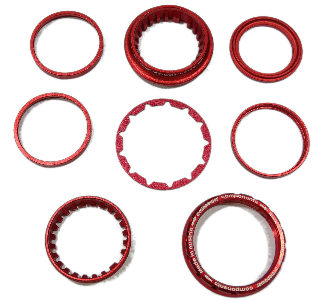 kit de conversion singlespeed pour corps de roue libre Shimano® Microspline